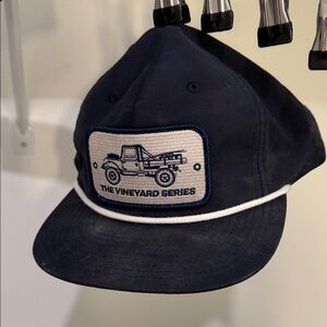 Nancy The Vineyard Series Hat. Limited edition. Snap back. Never worn.